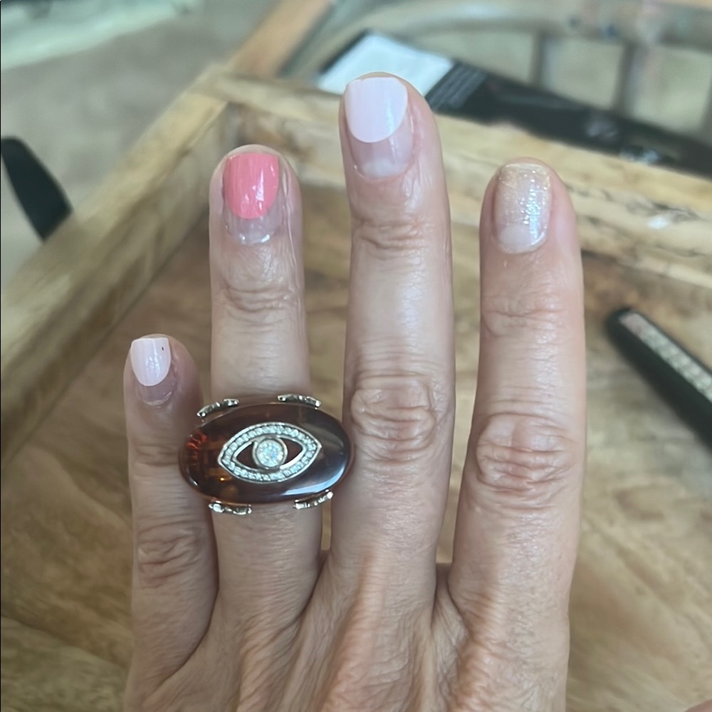 Miriam Salat Protective Eye Ring